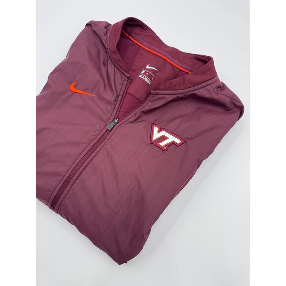 Nike Virginia Tech Hokies Sport Fan Jacket Zip Up with Ventilation - Picture 1 of 8